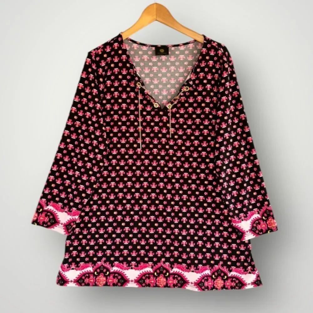 🎉5 for $45🎉 JM Collection top blouse shirt size XL